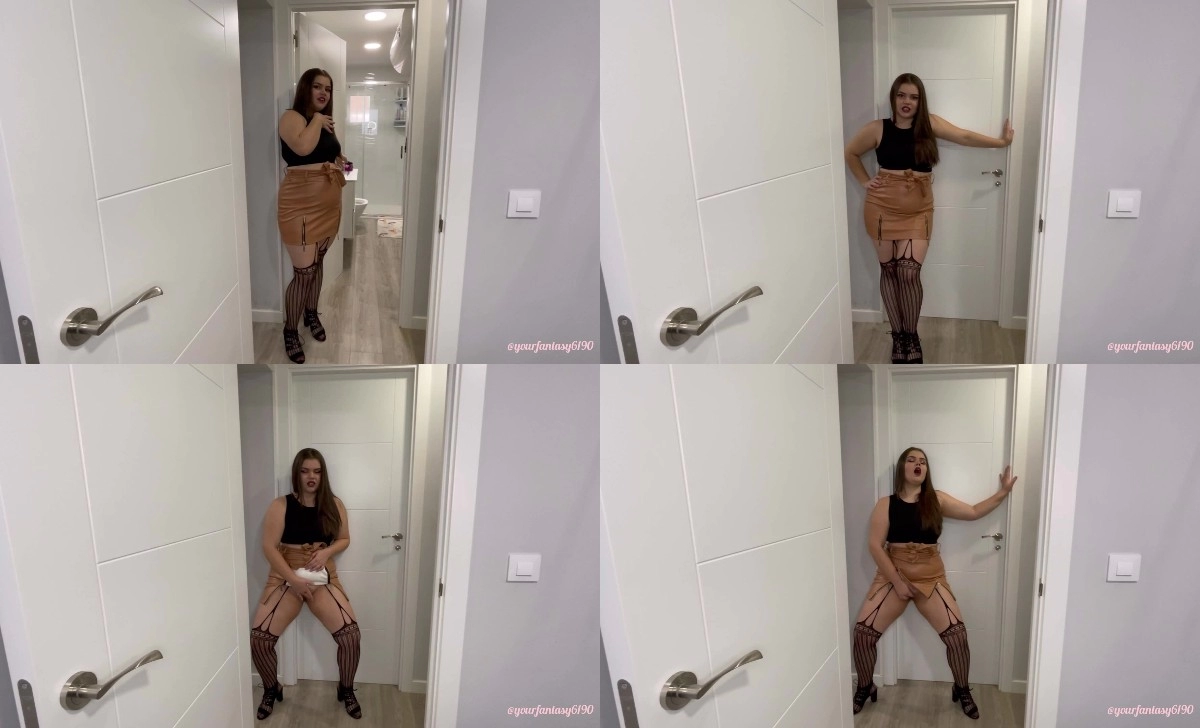 Yourfantasy6190 – Femdom toilet humiliation and masturbation