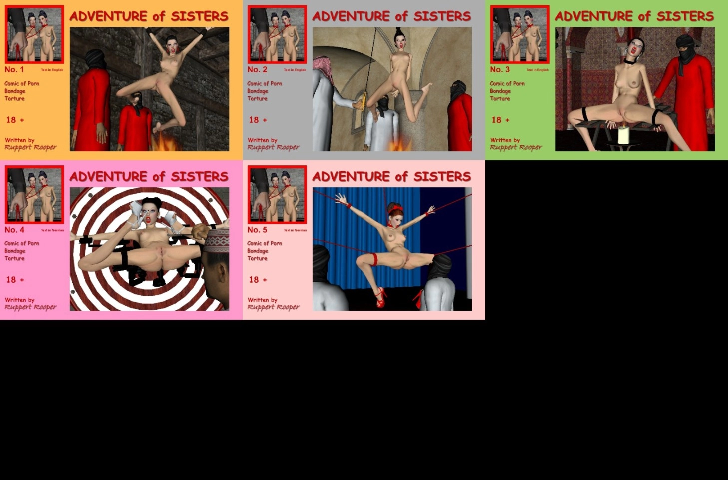 Adventure of Sisters new bdsm comics