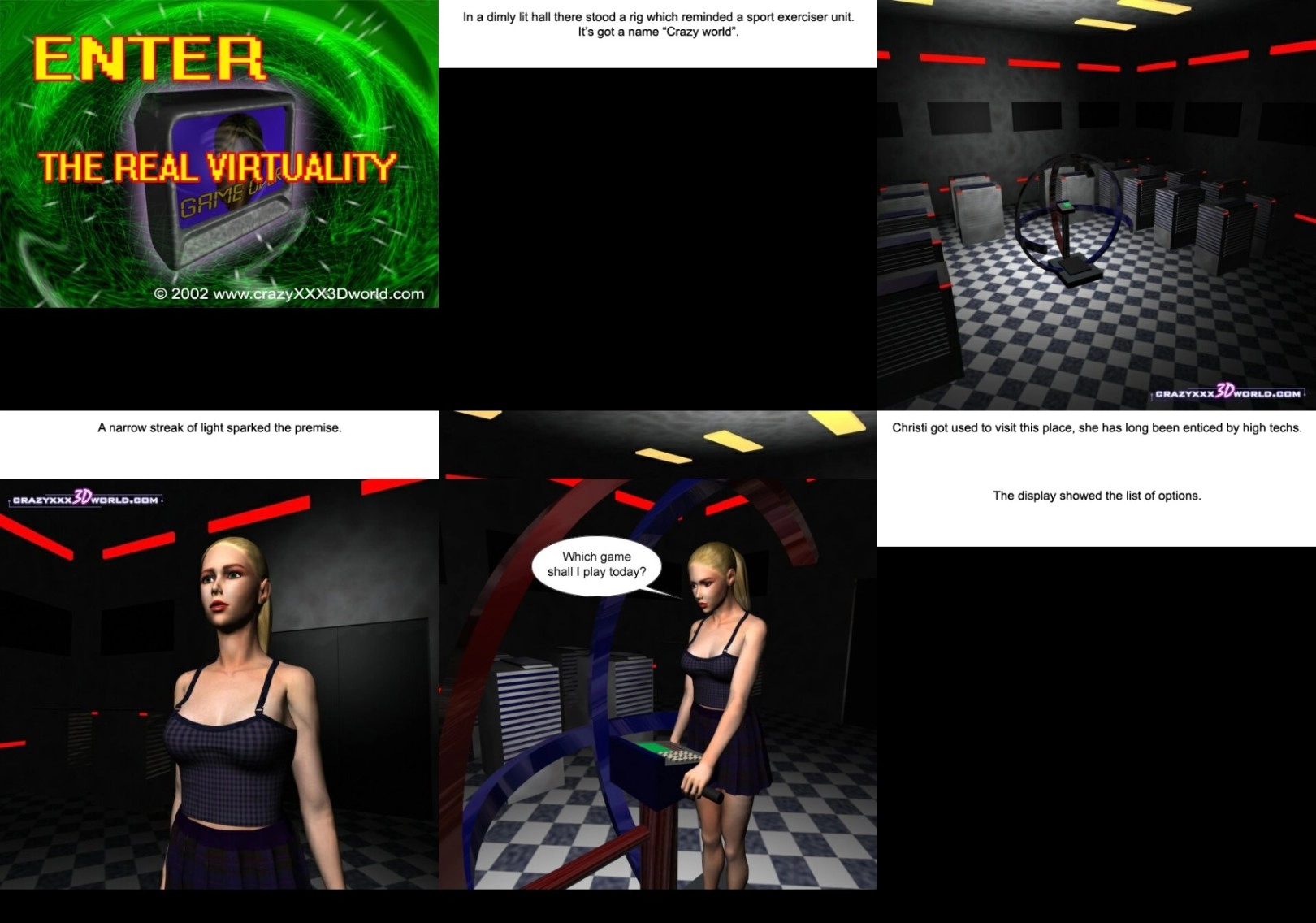 THE REAL VIRTUALITY [extreme & crazy comics]