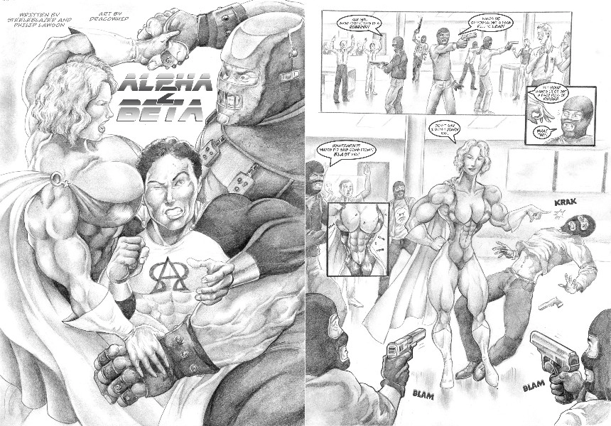 Alpha to Beta 2 [extreme & crazy comics]