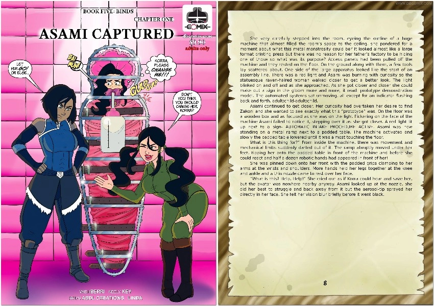 Book Five - Binds 1 - Asami Captured new bdsm comics