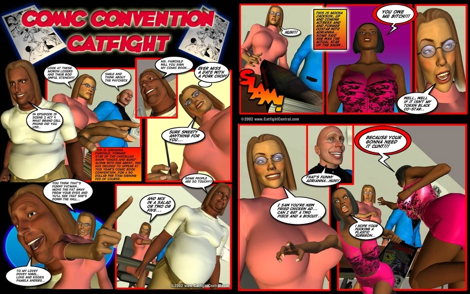 CFC Comic Convention Catfight [extreme & crazy comics]