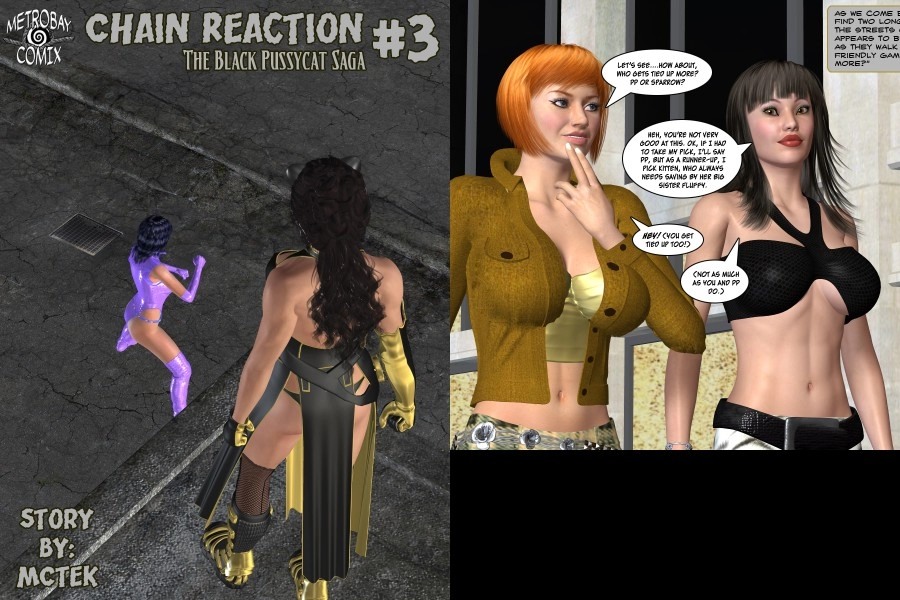 Chain Reaction - The Black Pussycat Saga #3 [extreme & crazy comics]