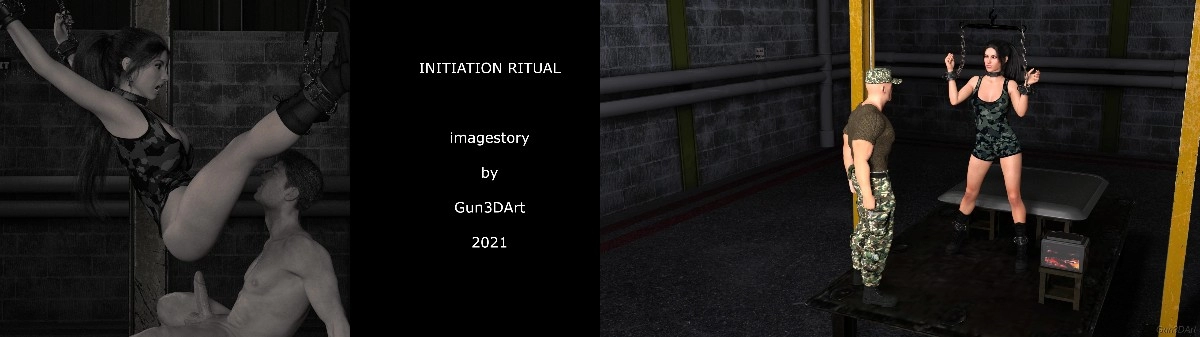 Gun3DArt - Initiation Ritual new bdsm comics