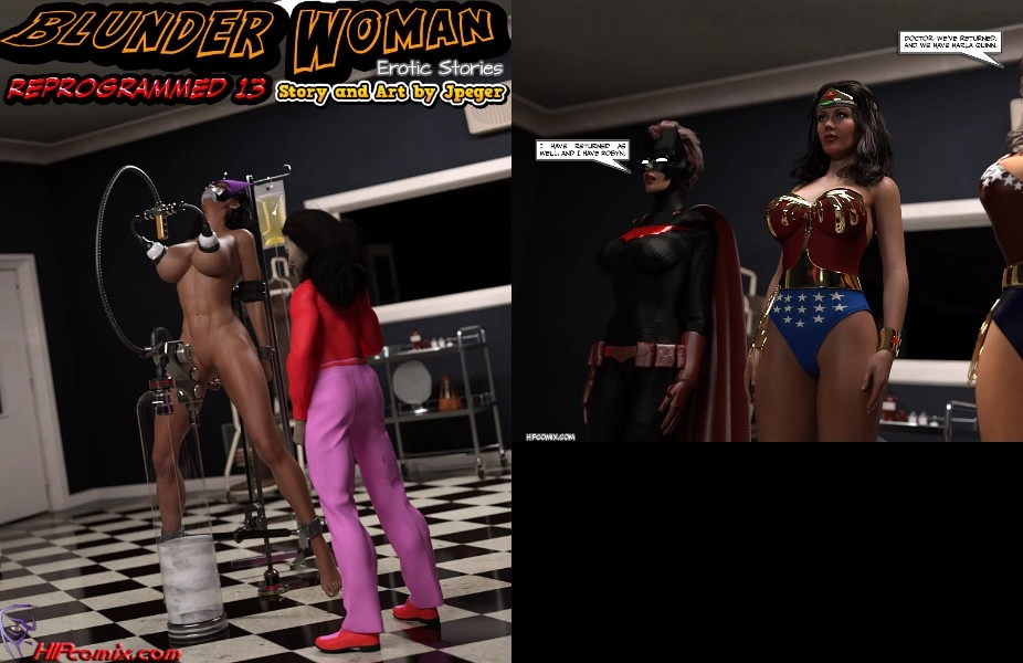 Jpeger - Blunder Woman - Reprogrammed 13 5 new bdsm comics