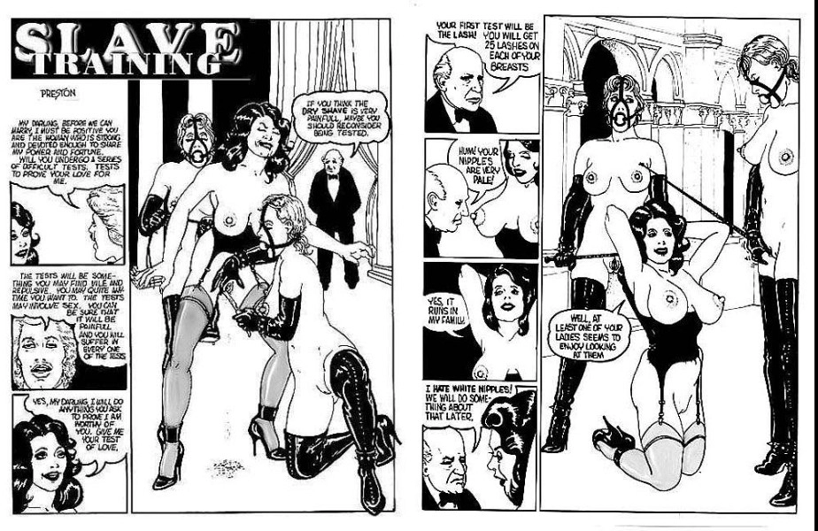 Slave Training new bdsm comics