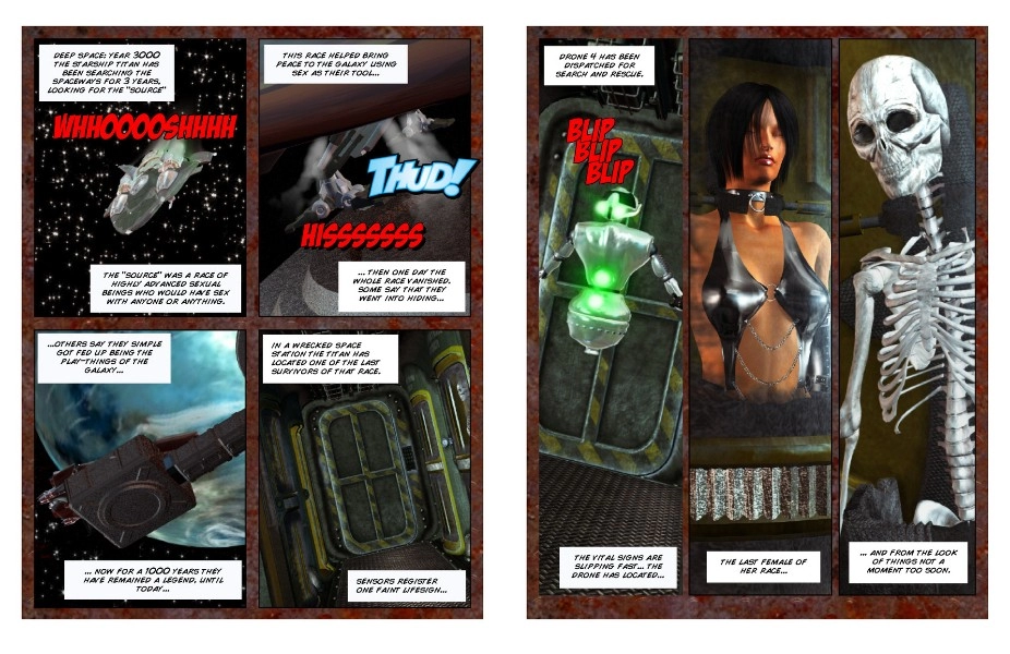 Space Slut - 01 [extreme & crazy comics]