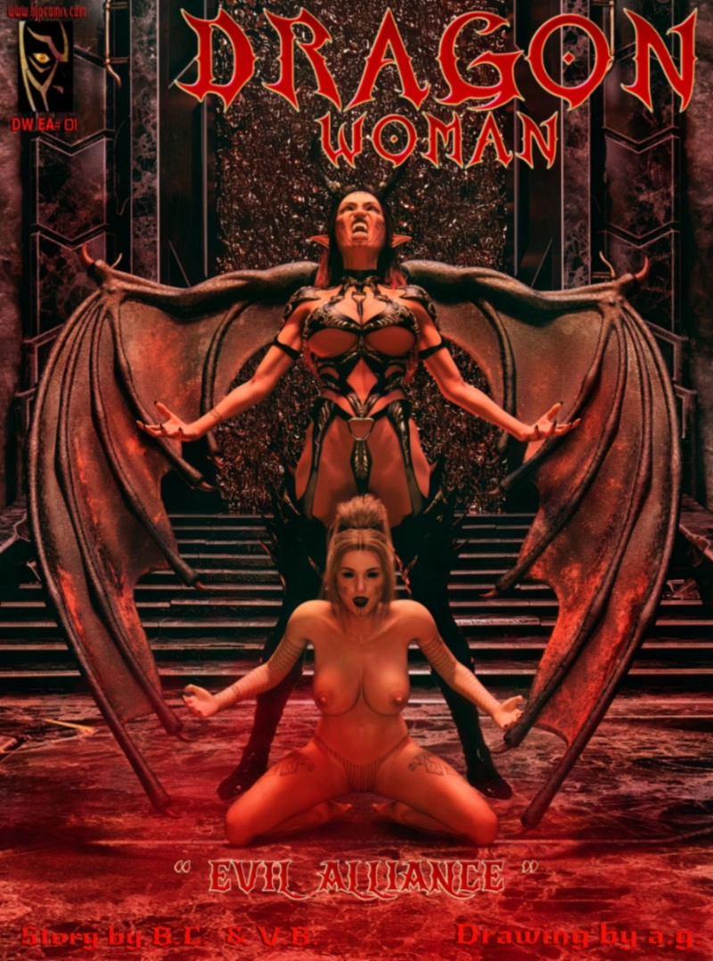 A G  - DRAGON WOMAN - Evil Alliance [extreme sadism porn comics]