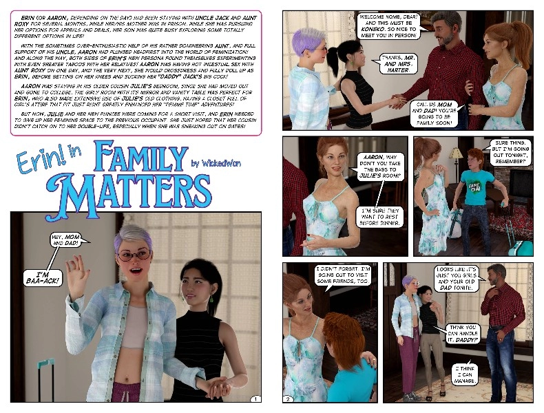 WickedWon - Family Matters [extreme sadism porn comics]