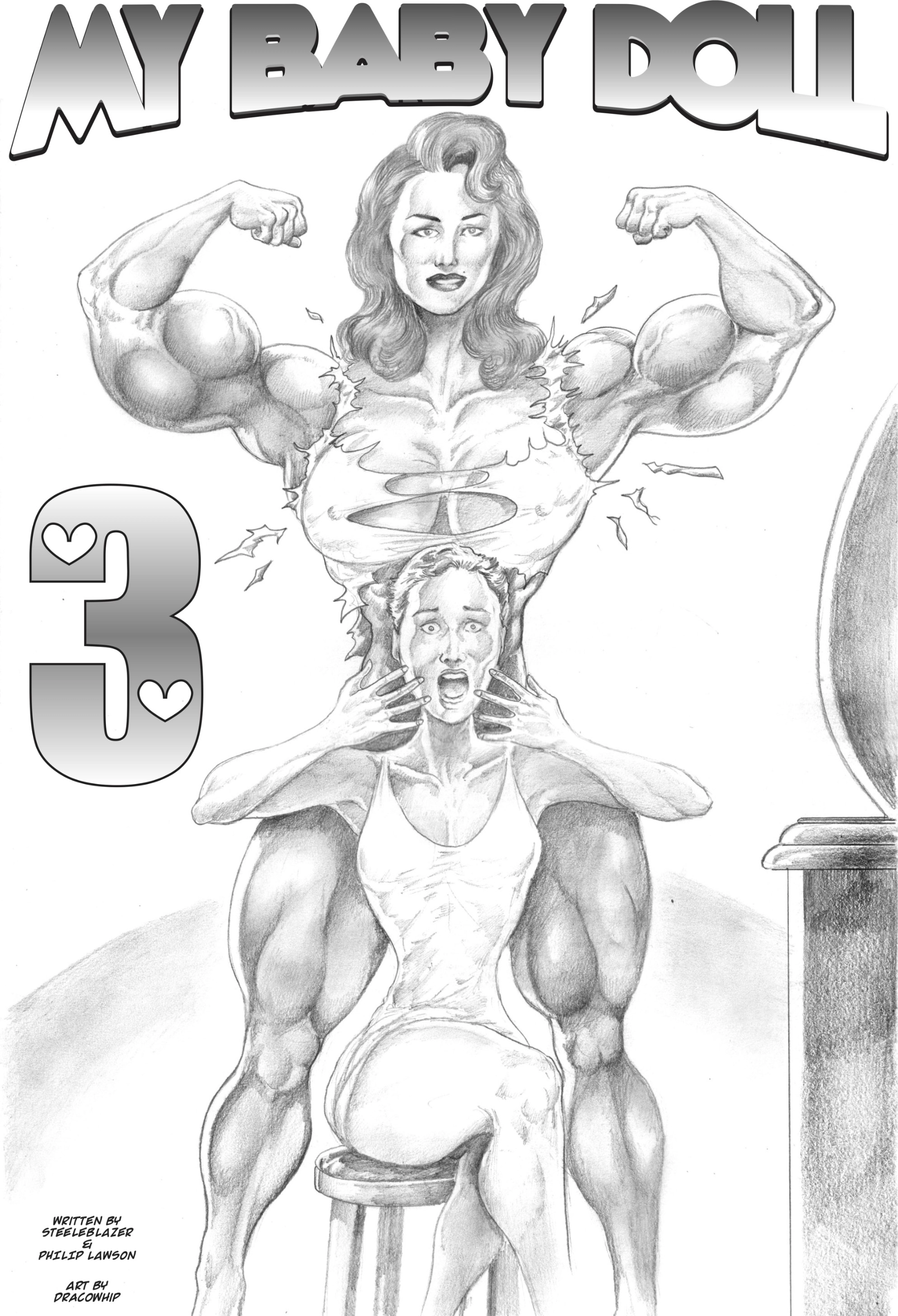 Mighty Female Muscle Comix - My Baby Doll 03 [extreme & crazy comics]