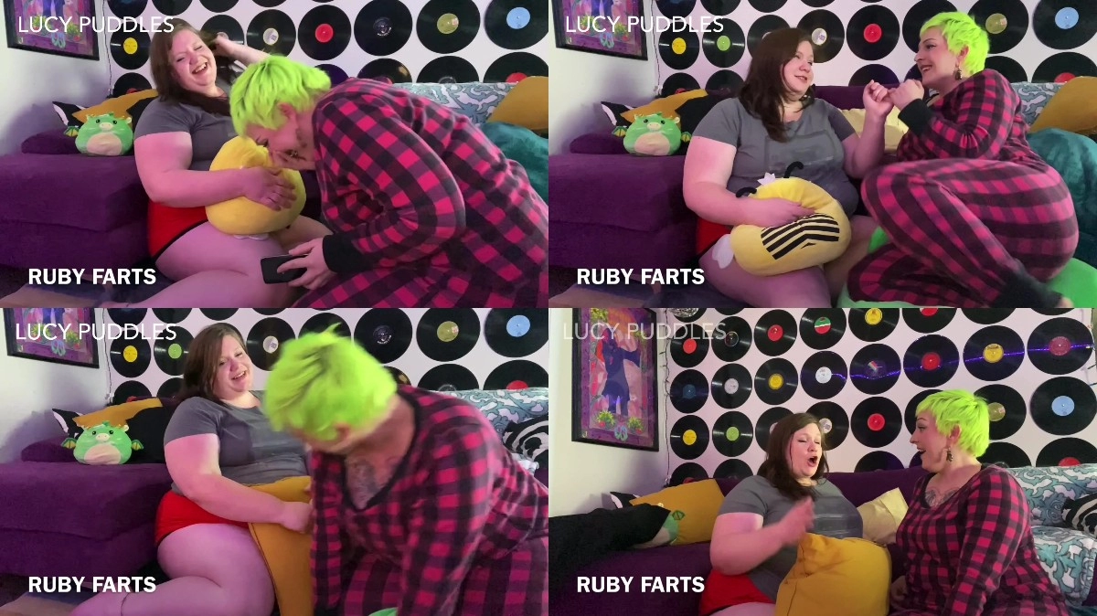 LucyPuddles – Stinky Slumber Party [extreme scat porn videos]