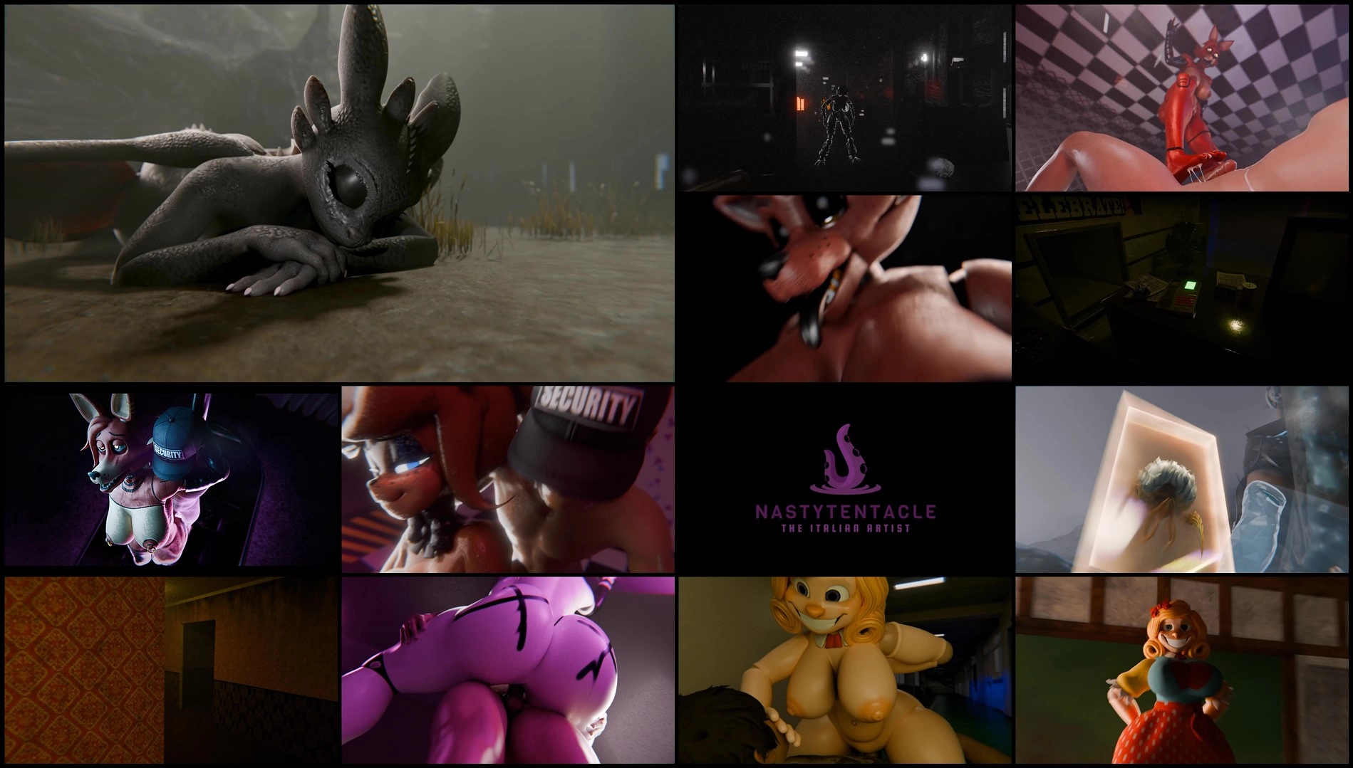 Nastytentacle Video Assembly VOL-2