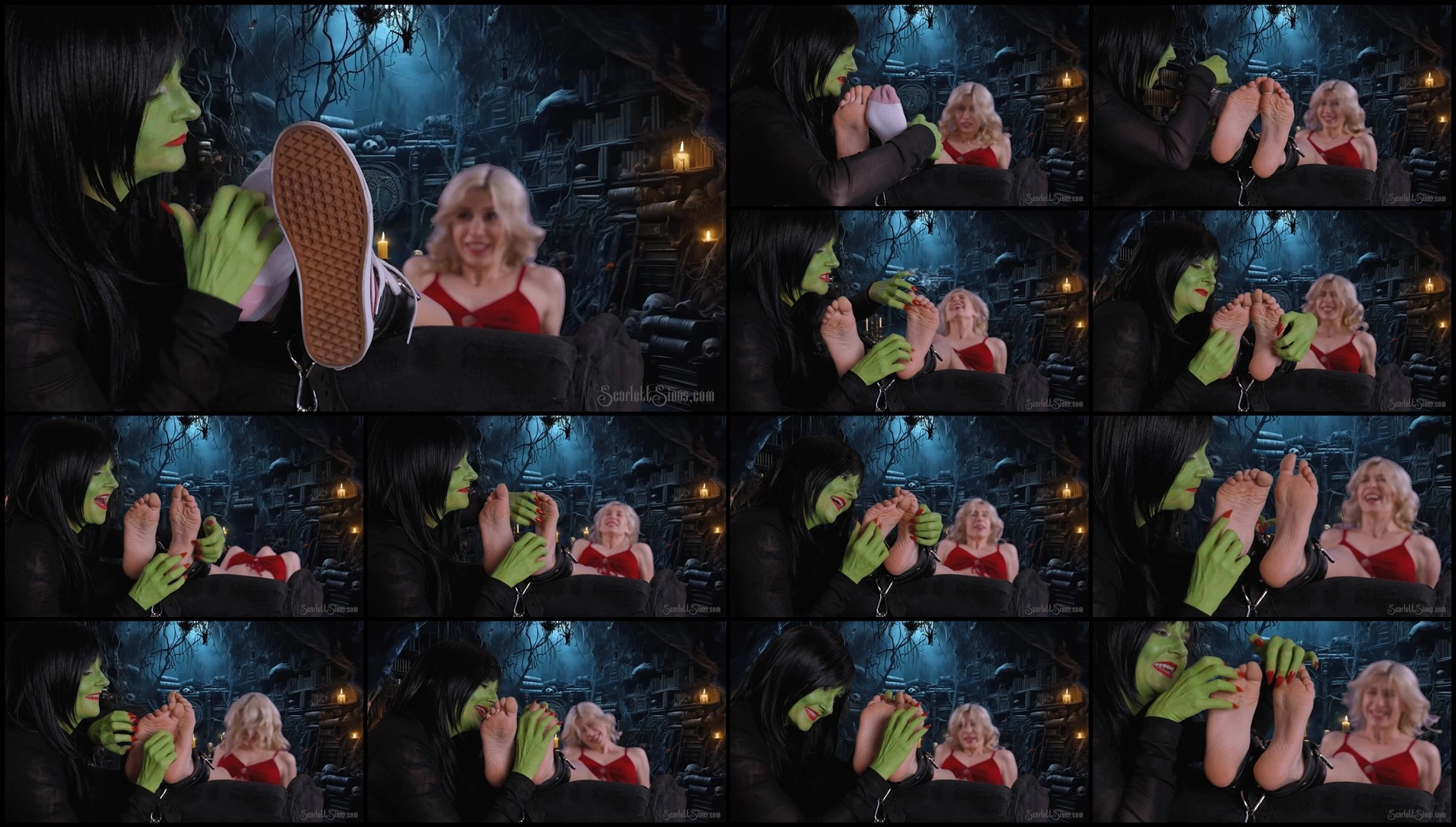 ScarlettSinnsTwistedFetishes – Lair of the Tickle Witch