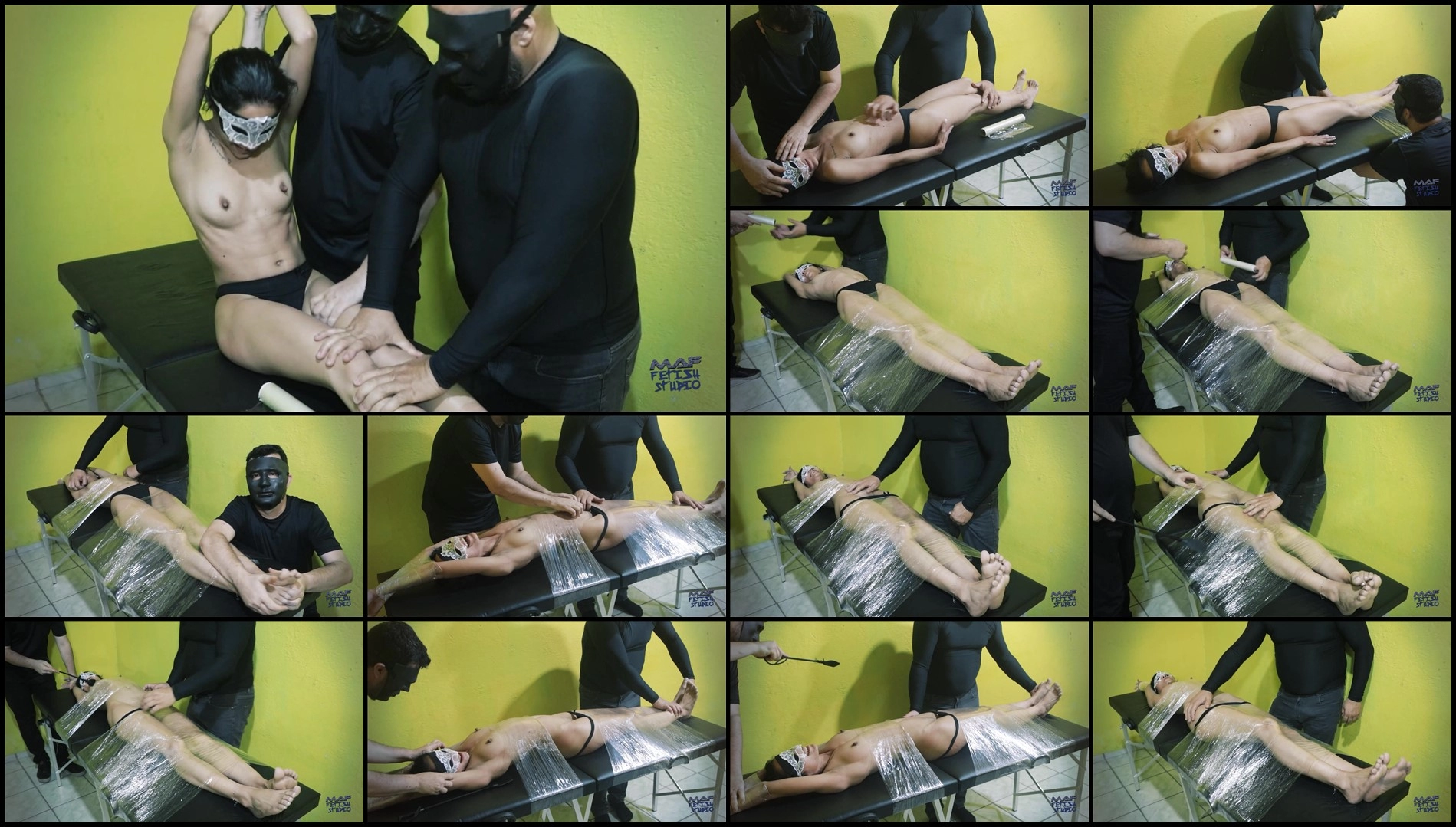 MAFFetishStudio – Bondage tickling and spanking tits