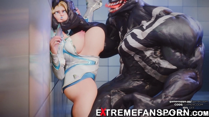 Venom Succumbs to Snowbunny Mind Control [Slayed Coom]