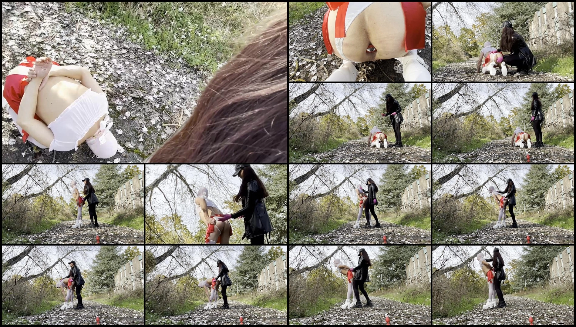 Maitresse Parker - Such A Pretty Outfit Deserves A Little Outing In An Almost