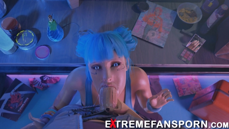 CyberPunk – BlueMoon BJ – Full animation (4K) [ToughCookie]