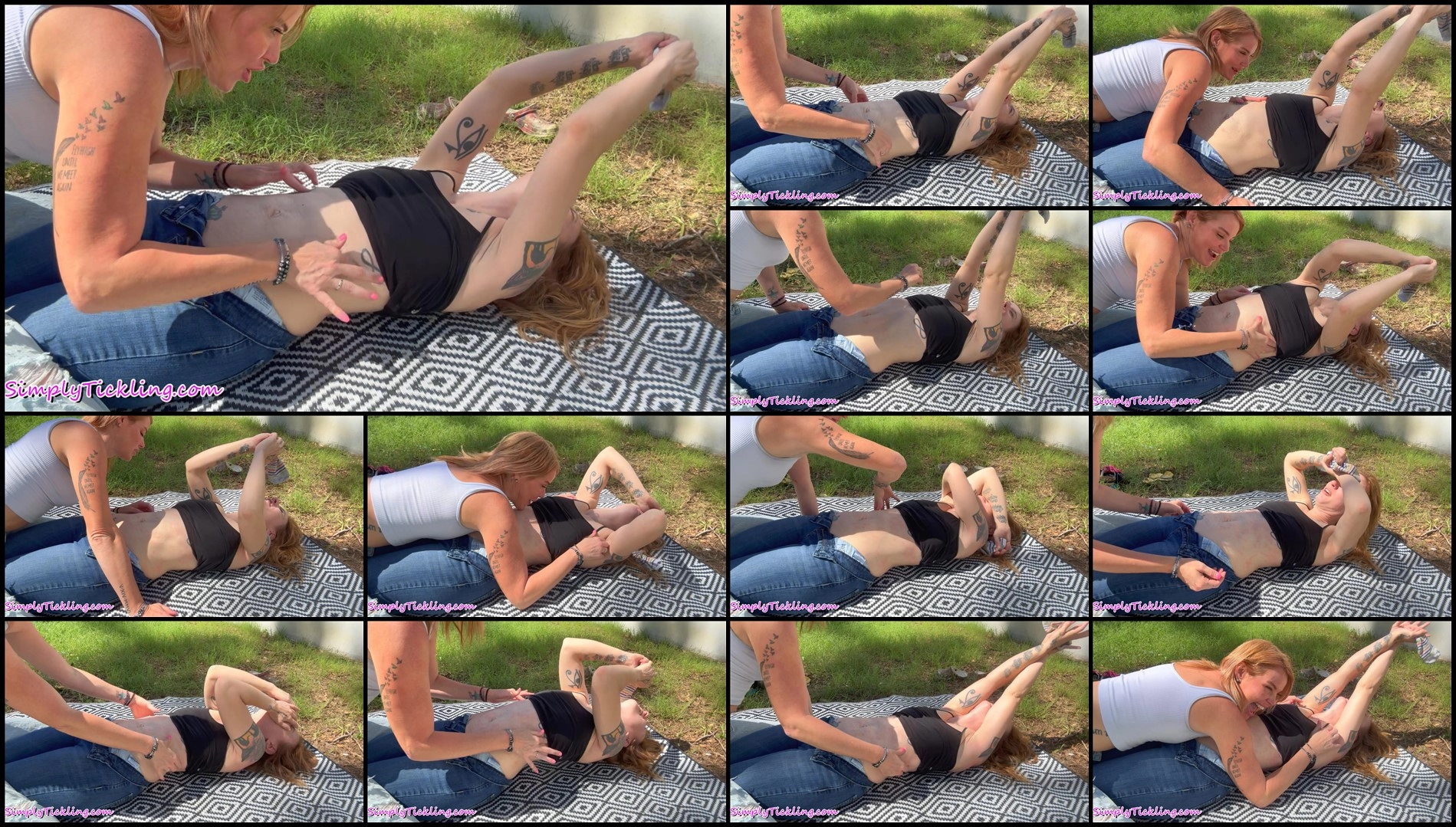 SimplyTickling – Hold the Sock Misty Rein