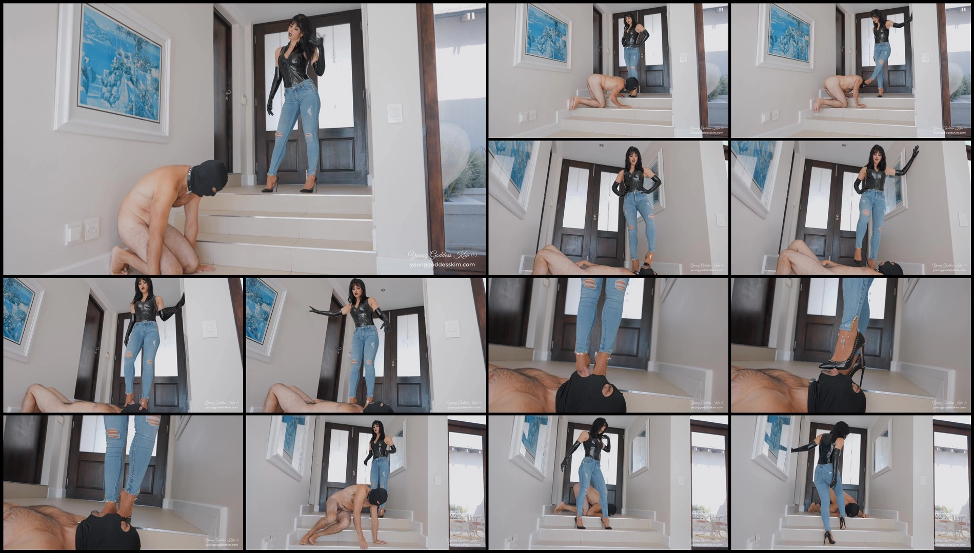 Young Goddess Kim - The doormat Diet (4K)