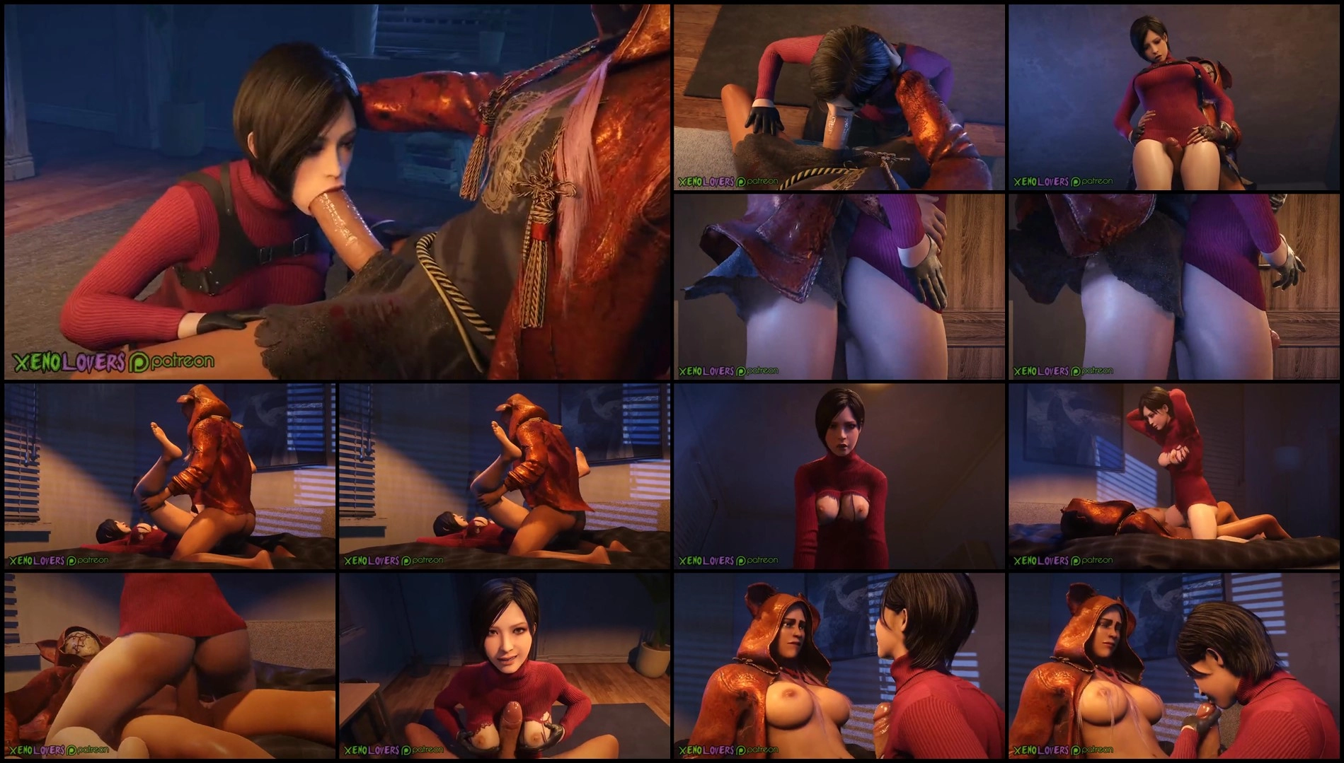 Ada Wong gets fucked by Futa Susie!