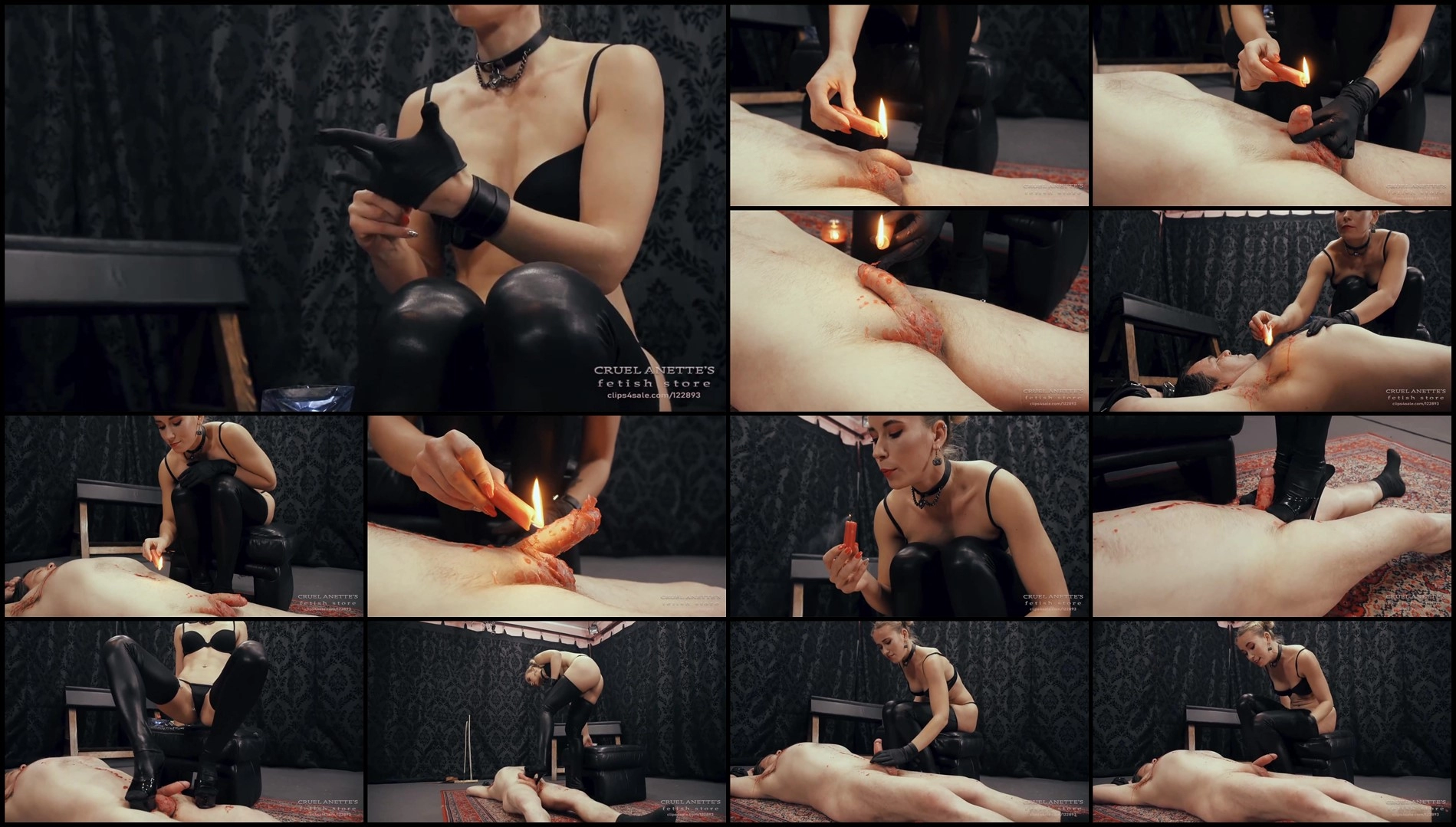 Cruel Anettes Fetish Store - Minnie Manga - Hot Wax And High Heels