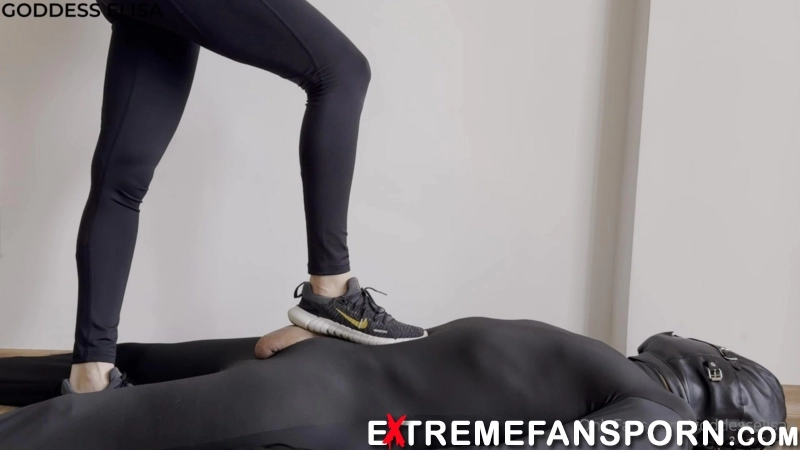 Goddess Elisa - I Am Using My Slave Like A Gym Machine