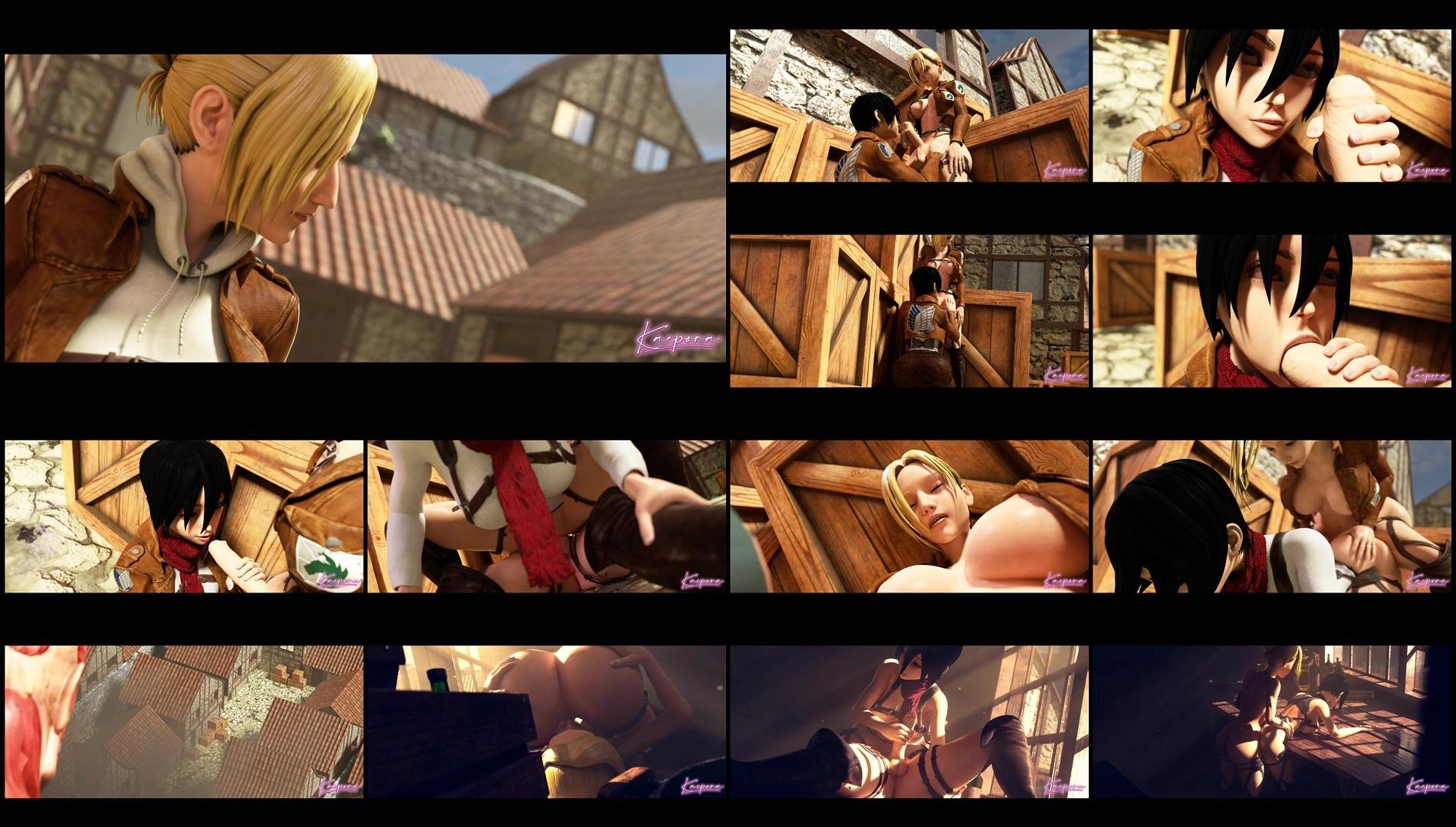 No Retreat (Attack on Titan animation) [KaeporaNSFW]