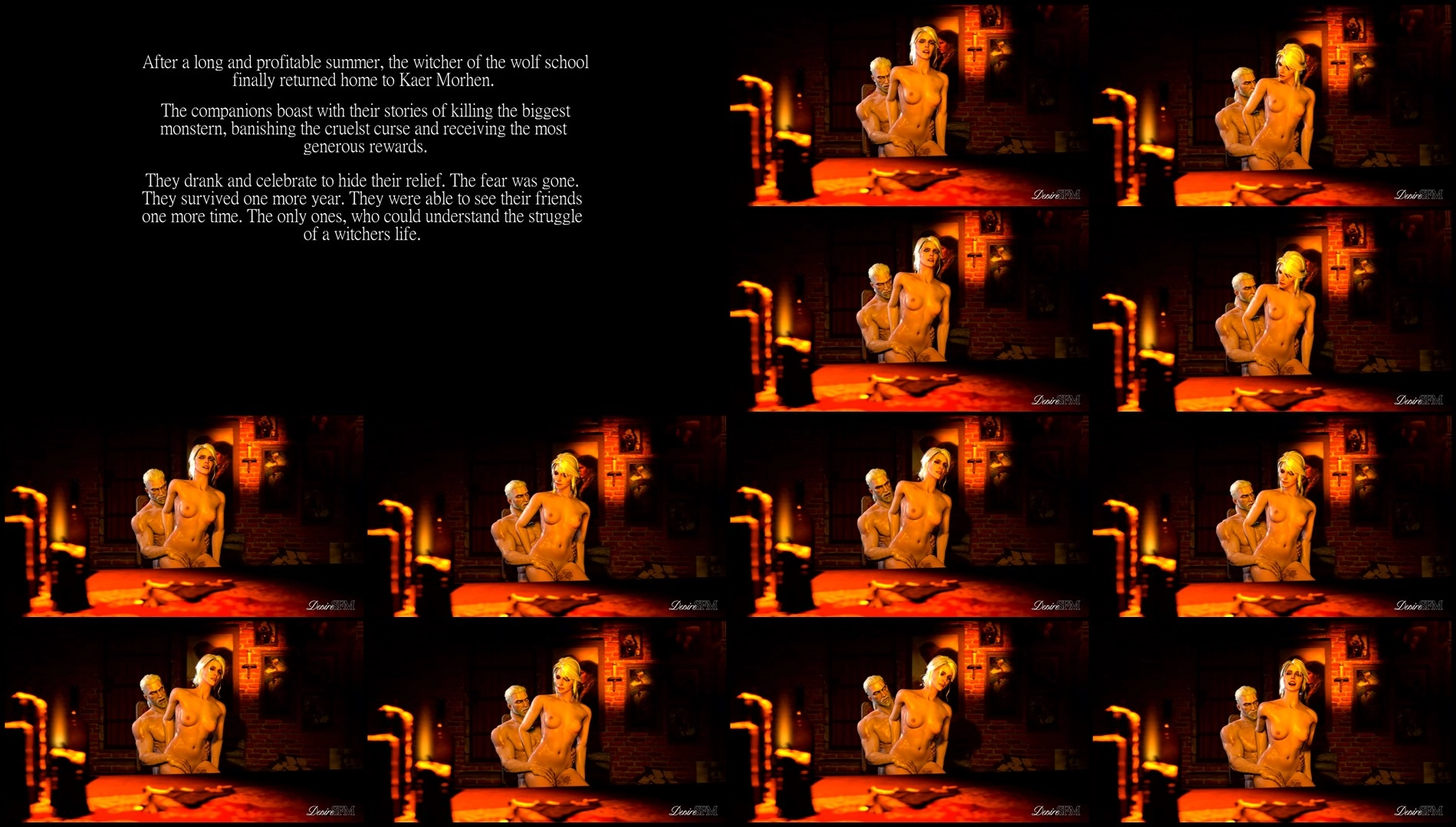 The Witcher - An Autumn Day - Geralt and Cirii