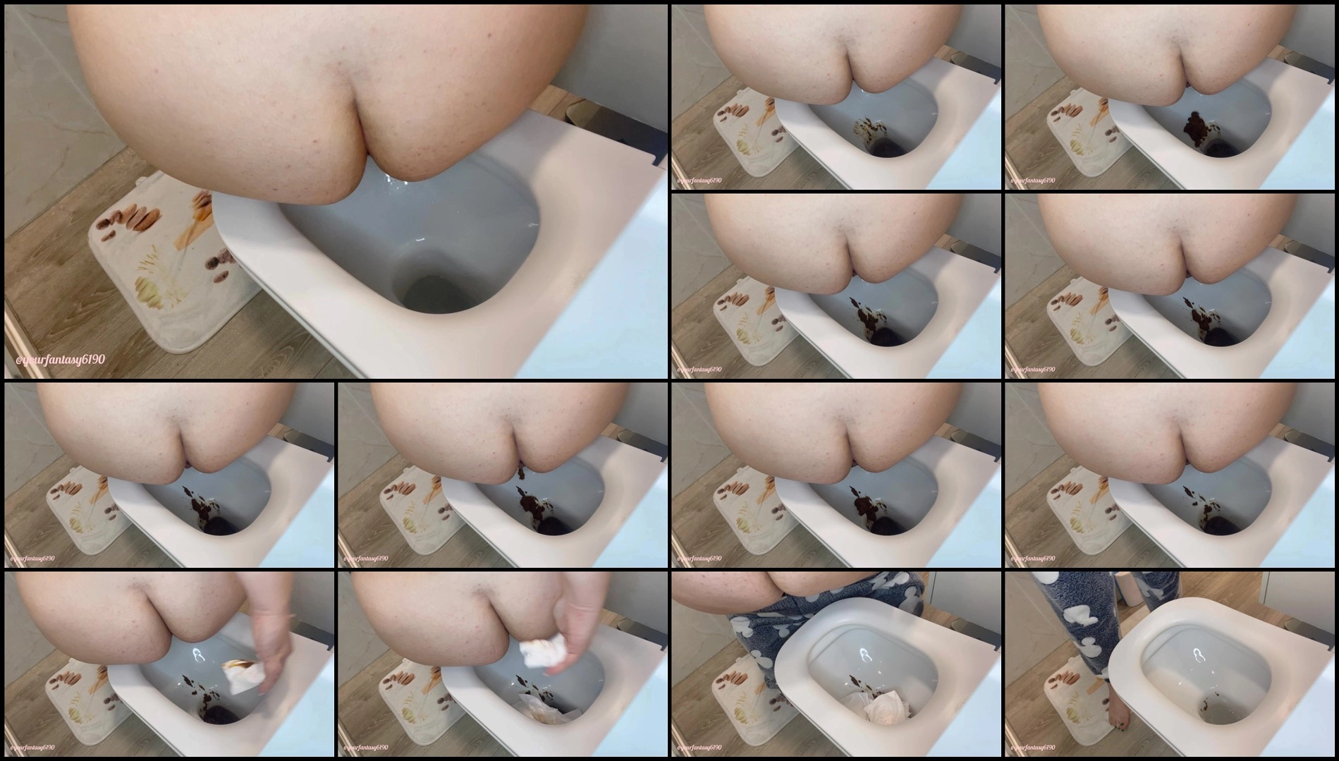 Yourfantasy6190 – Pooping on toilet 34 new extreme porn videos