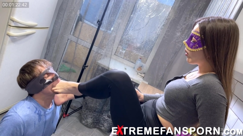 Cruel Domination - Princess Foot Fetish Foot Worship Spitting Hmiliation-Footworship, Spitting, Y...