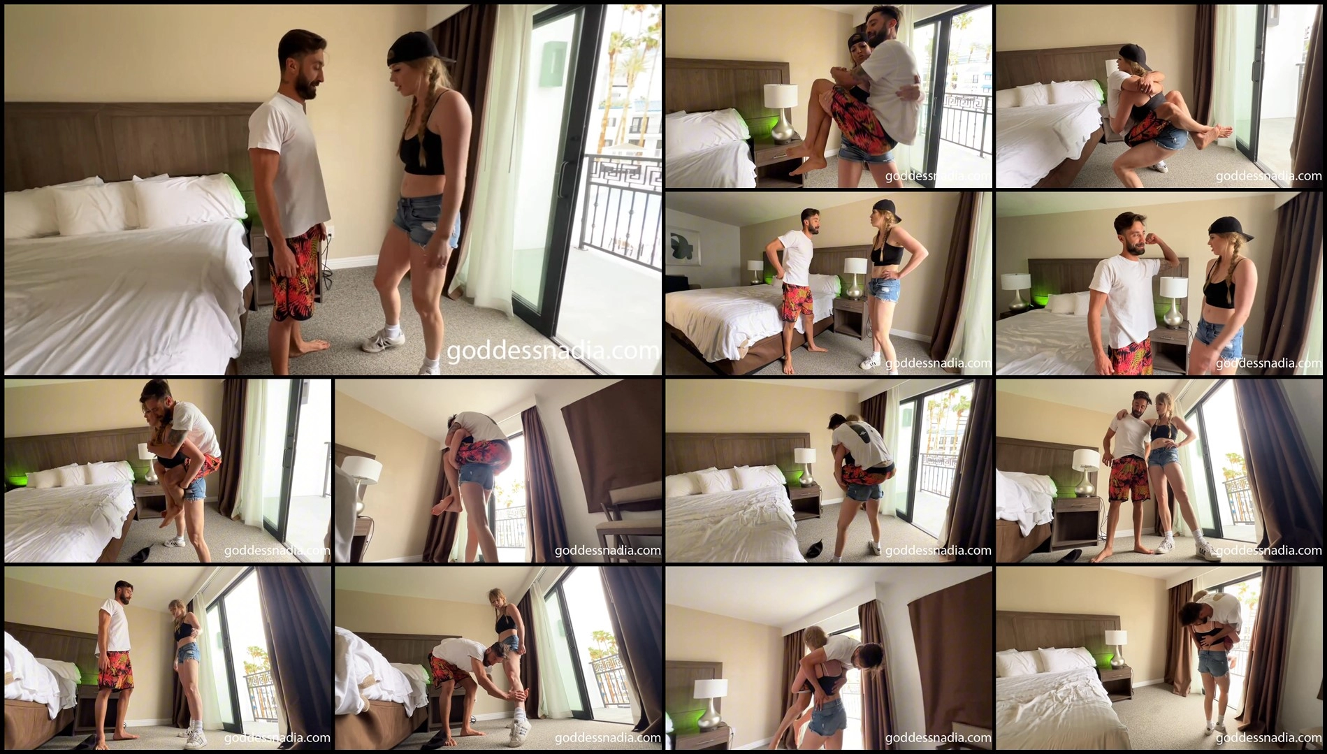 GoddessNadia - Queen Jennifer Marie - Lifting My Boyfriend-Femdom