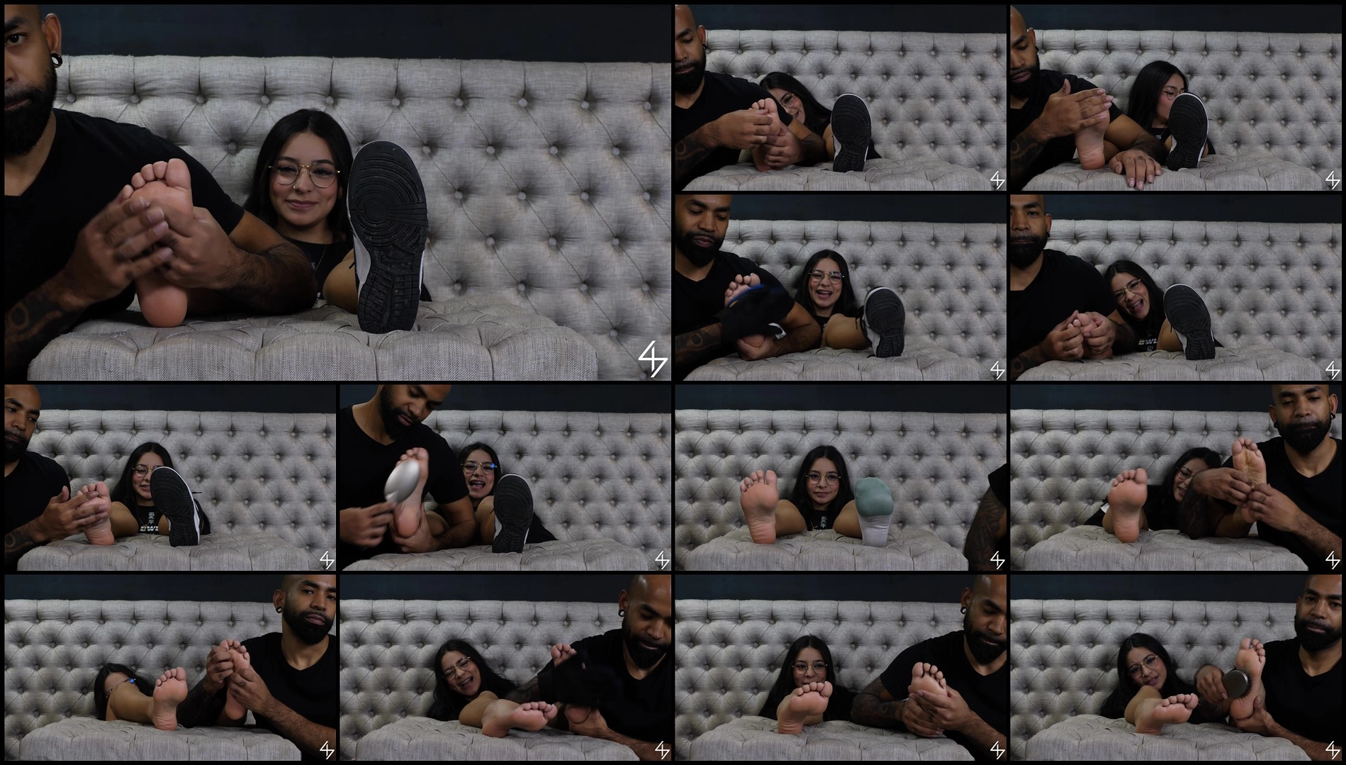 Door44 – Daniela's Soles Propped- mf, TicklingFeet