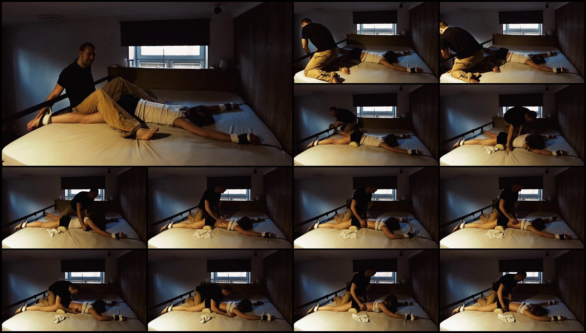 TickleTherapy – Candid session with fitness bikini contestant- mf, TicklingFeet, TicklingUpperBody