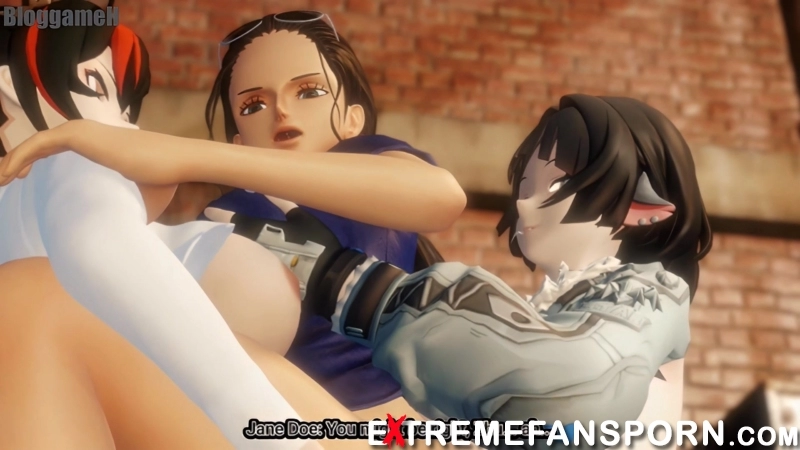 FUTA Zhu Yuan x FUTA Jane Doe x Robin [BloggameH]