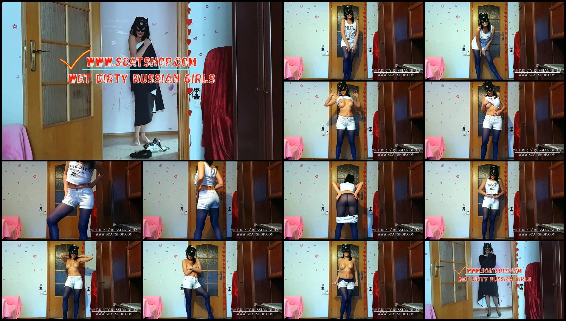 WetandDirty – Natalia pisses in nylon tights and shorts new extreme porn videos