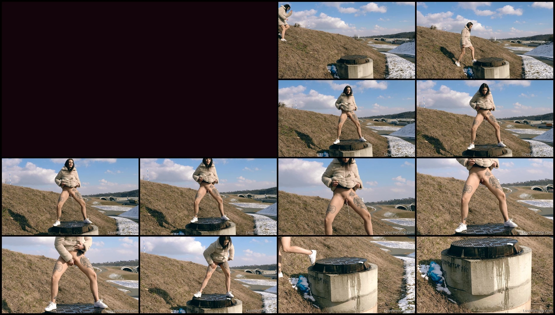 Alexa Throat – Pissing scene 6