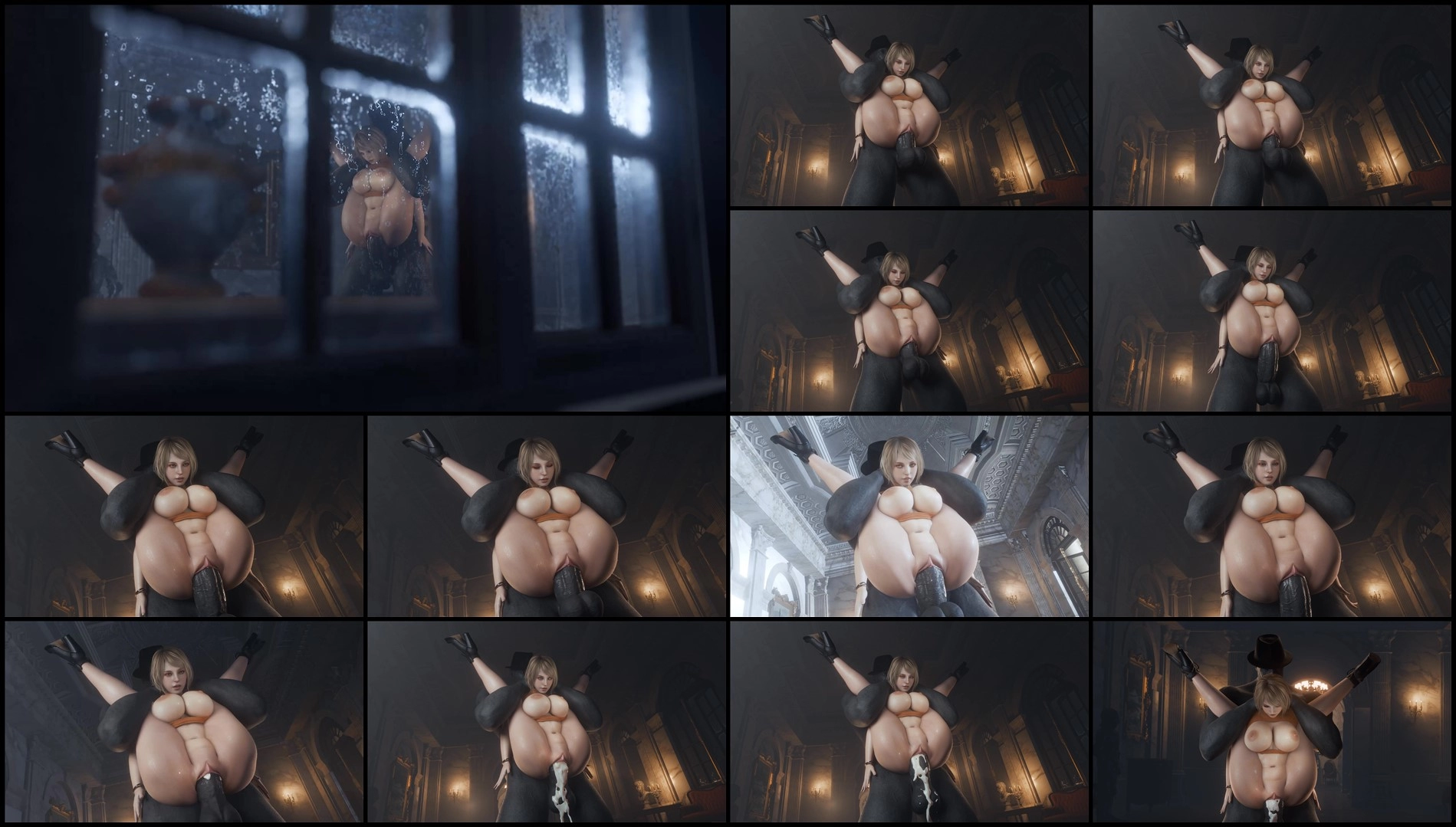 Ashley Graham x MR X [AXENANIM]