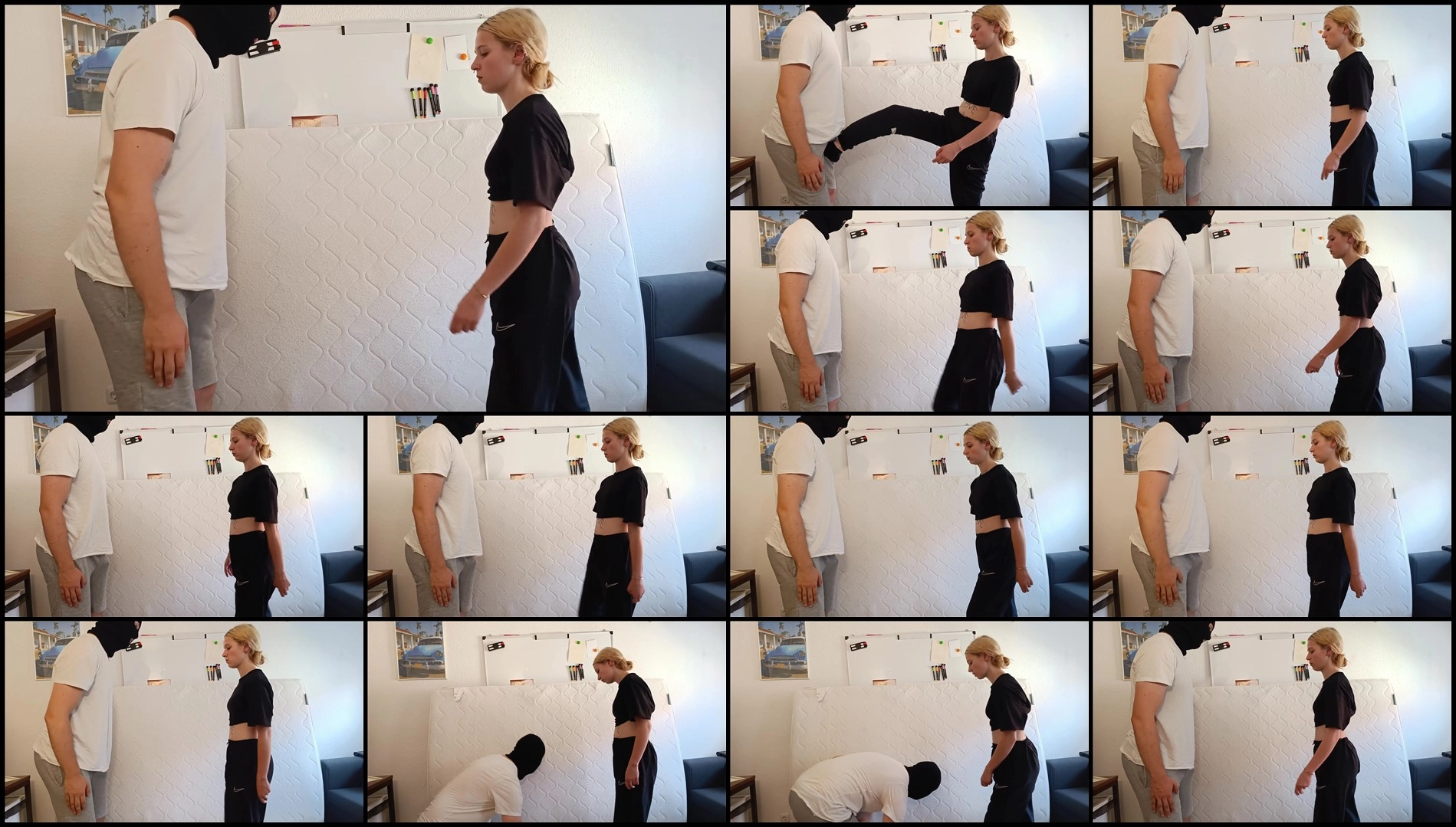 German Balls Busted - Emo Girl Ballbusting-BallAbuse