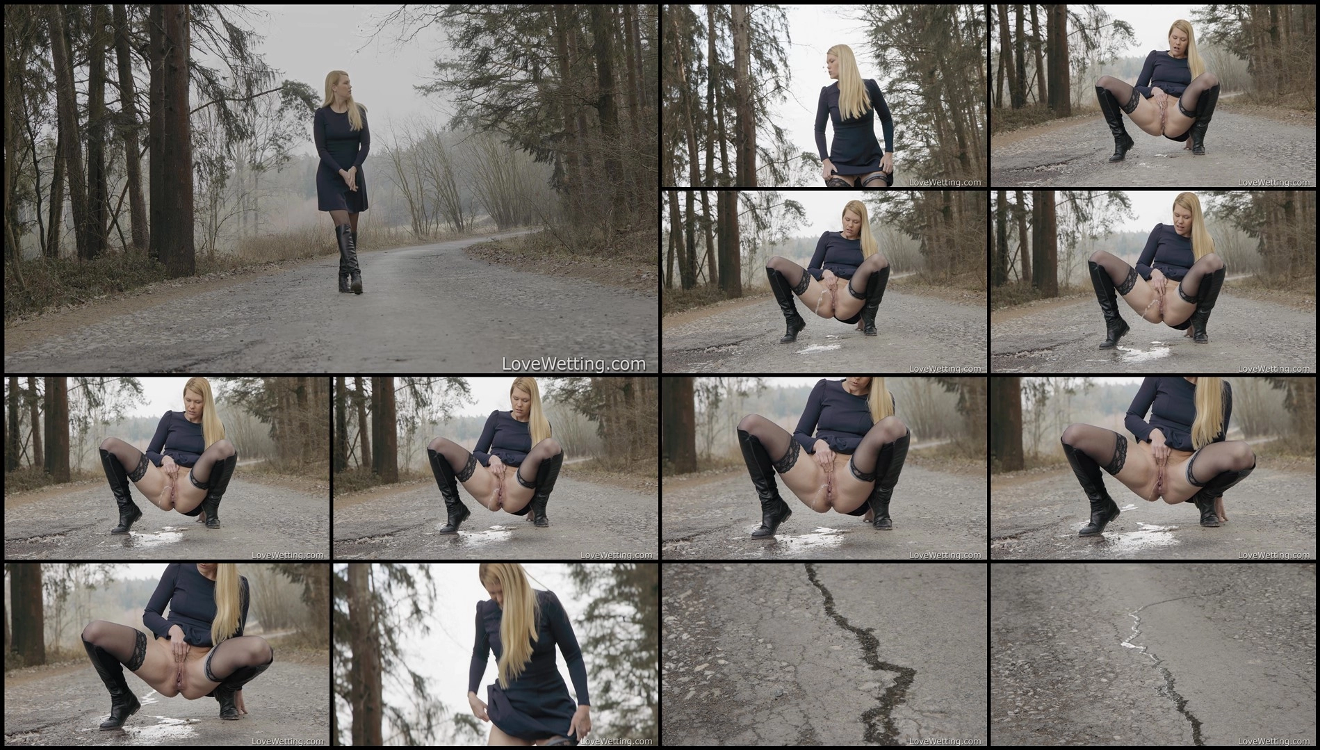 Izzy Delphine – Pissing scene 18