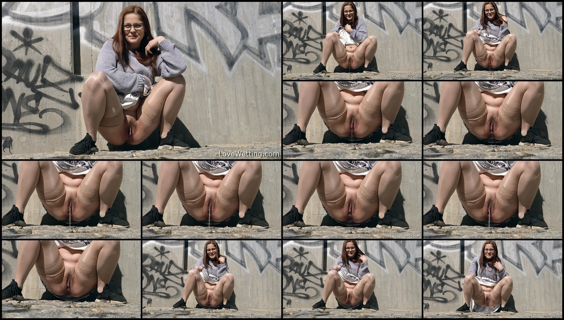 Jeannie – Pissing scene