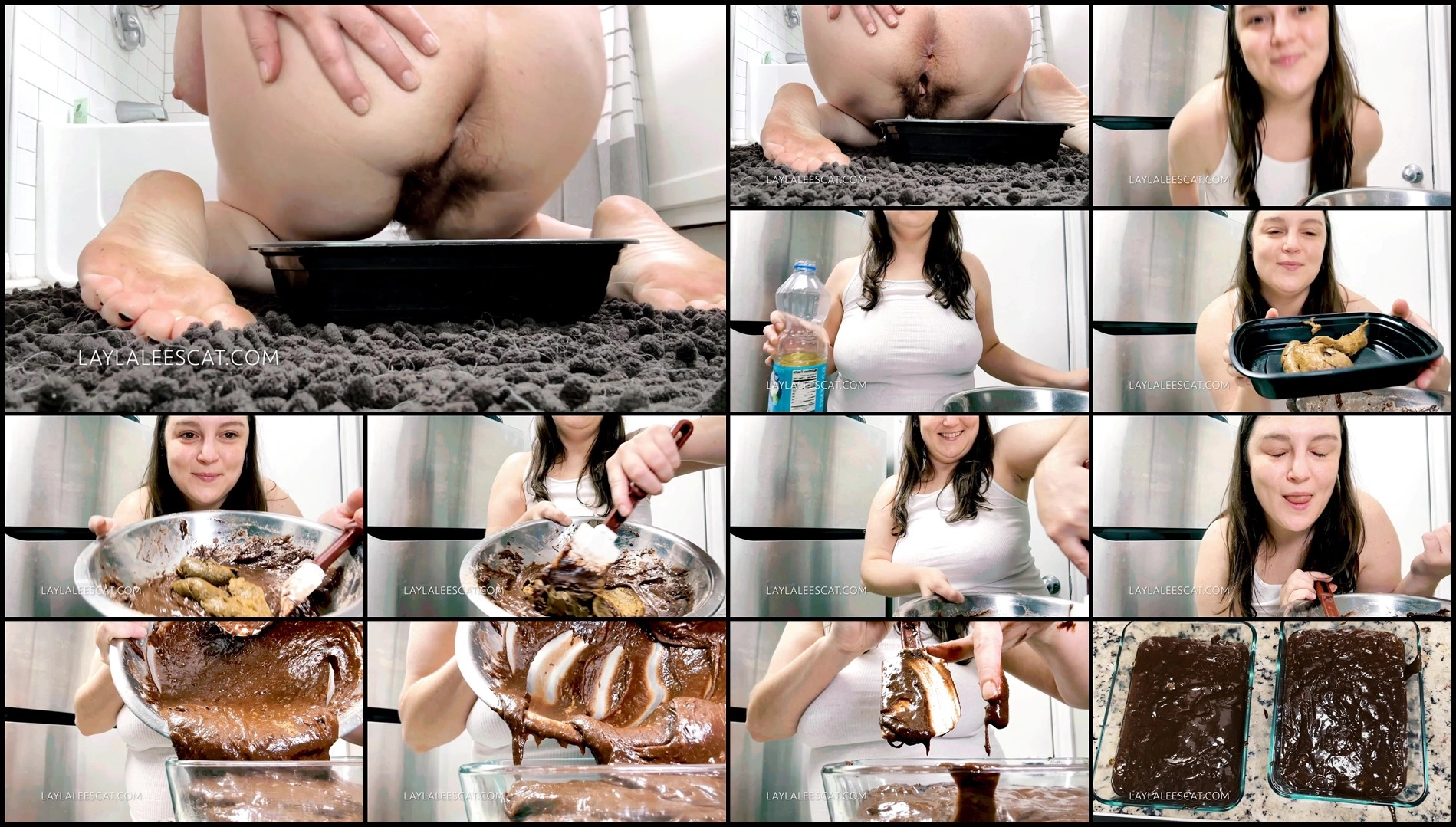 Layla Lee - Layla Bakes Scat Brownies new extreme porn videos