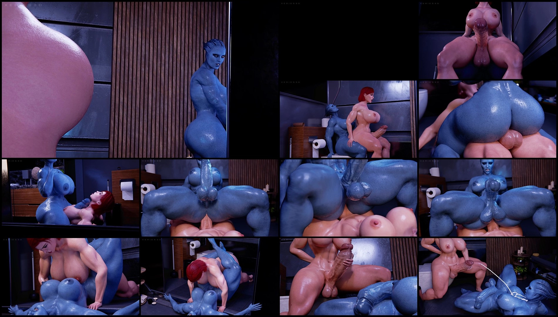 Mass Futa Effect ep 4 Samara [XERIES3D]