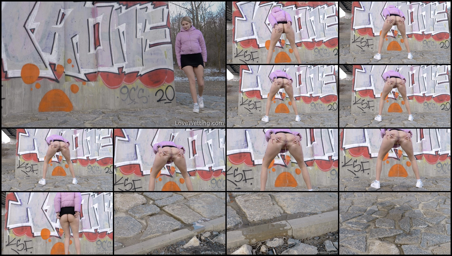 Naomi Love – Pissing scene 3