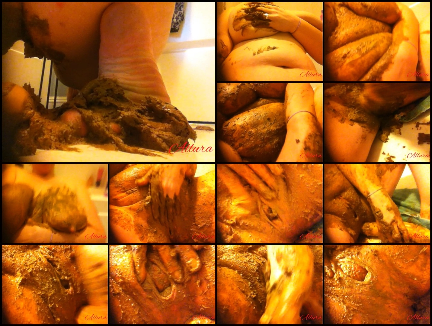 Allura – Smearing a Massive Shit! Shit-Stuffing with Dildo new extreme porn videos