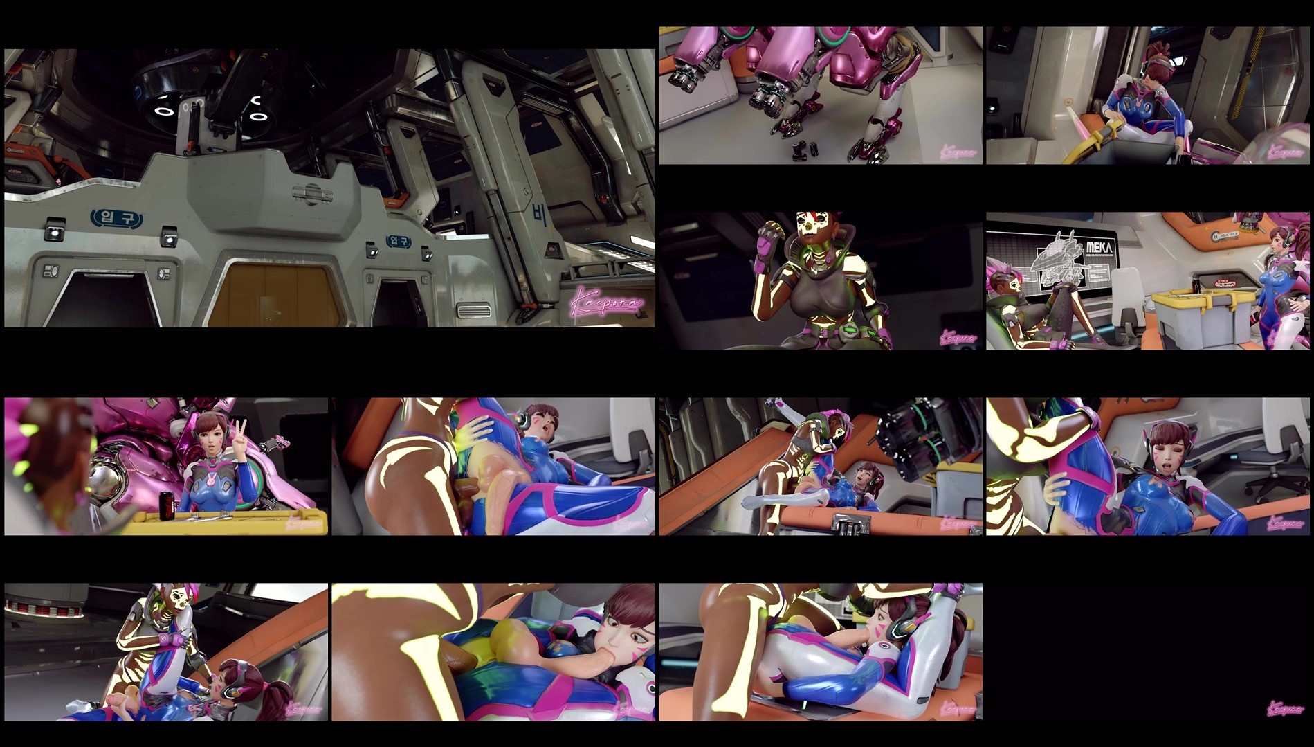 Meka Base Sombra x Dva QHD1