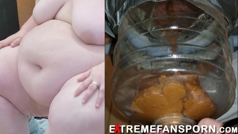 SSBBW Queen Siya – 1 LITER PEE on fresh HUGE DUMP new extreme porn videos