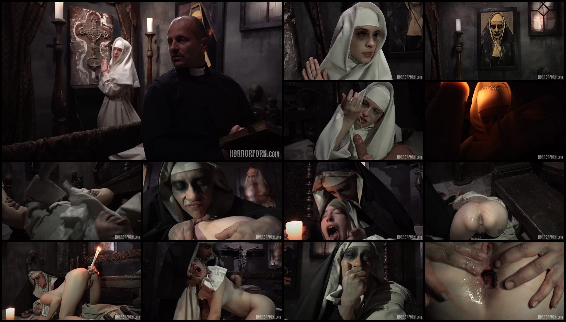 HorrorPorn – Damned Nun