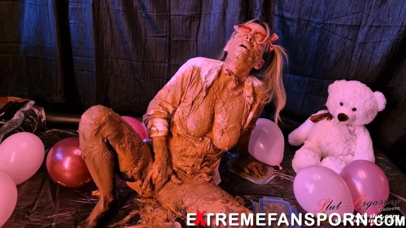 Scat-Slut Celeste – Scat Slut-Orgasma Celeste cum and play with me in shit new extreme porn videos