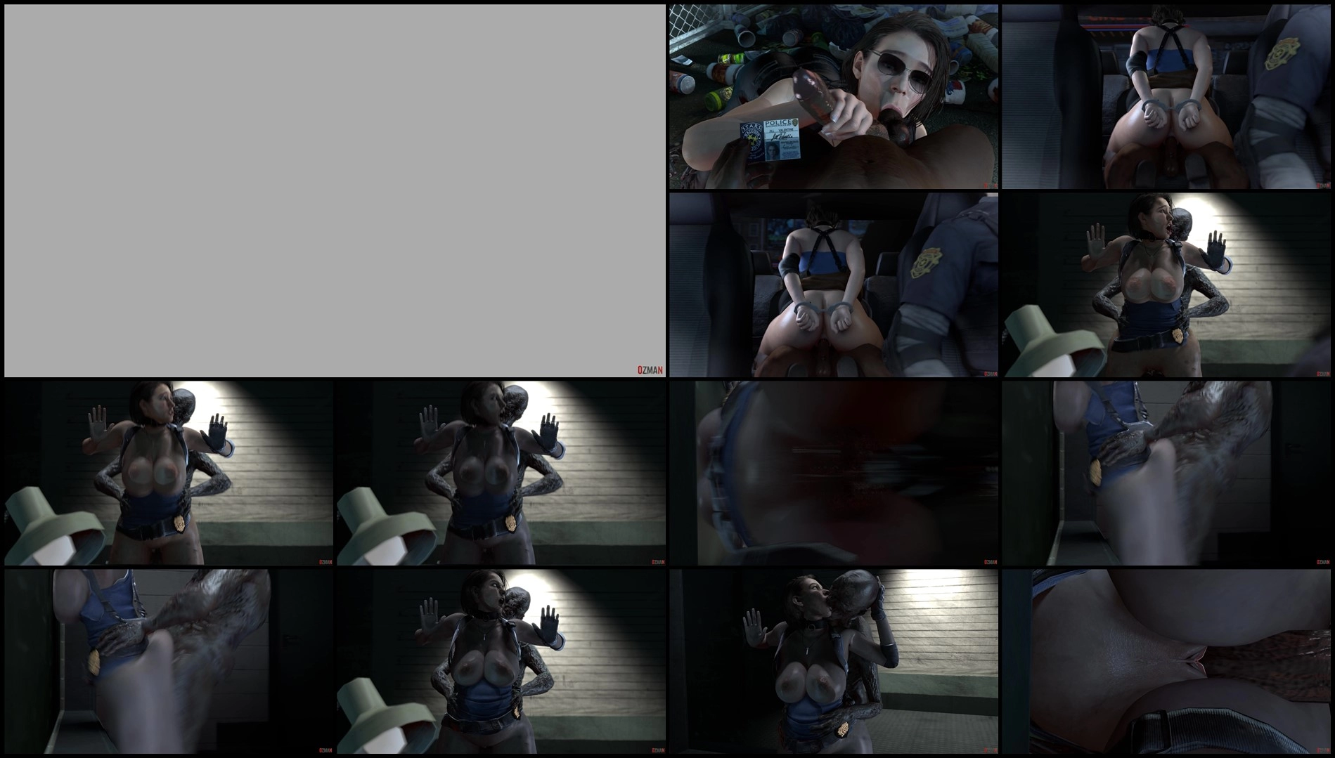 Jill vs  Horny Zombie [Zman]