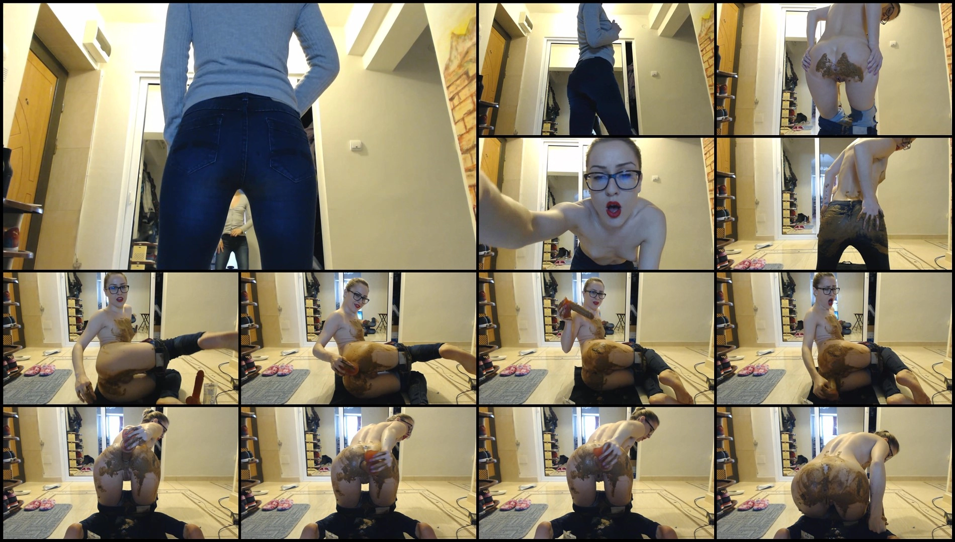 EllaGilbert-The Dirtiest, Jeans Pooping P1 new extreme porn videos